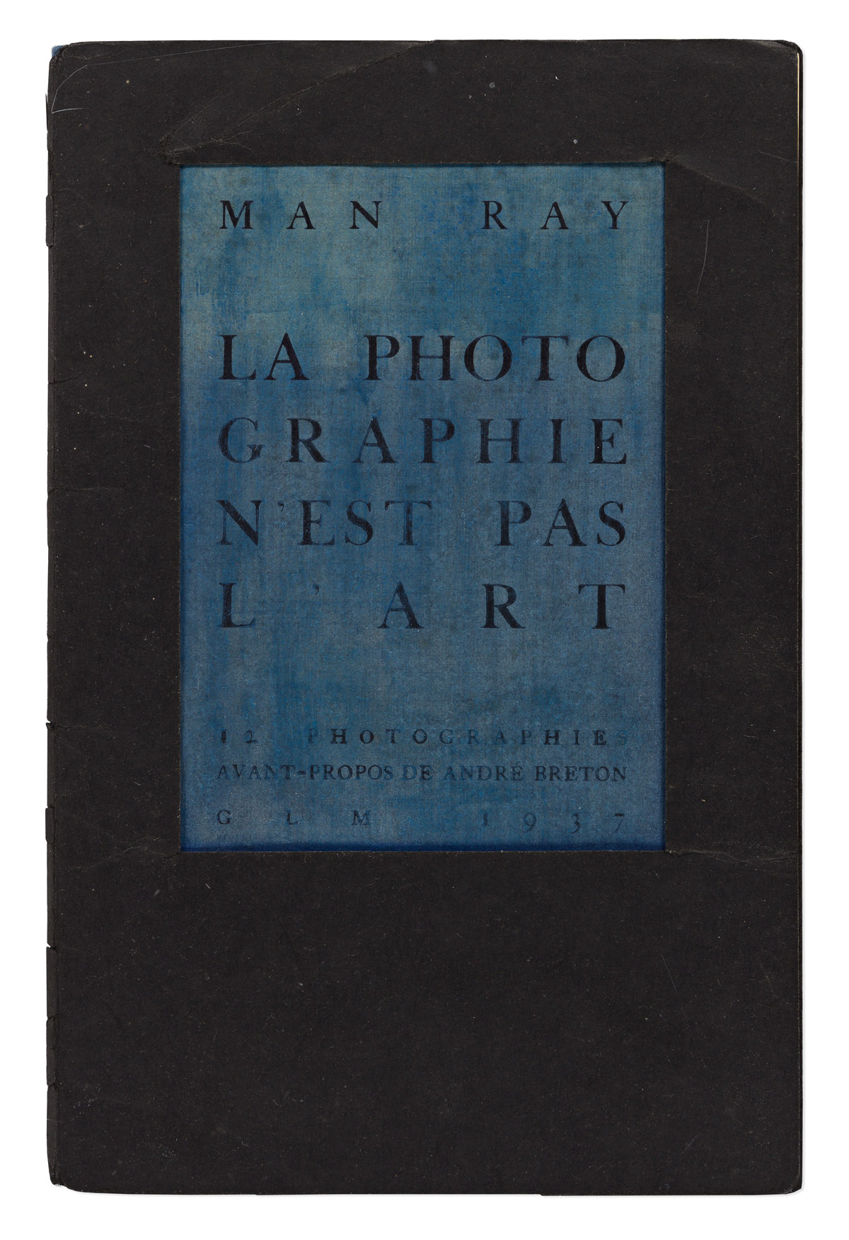 MAN RAY (1890-1976) La Photographie nest pas lArt.
